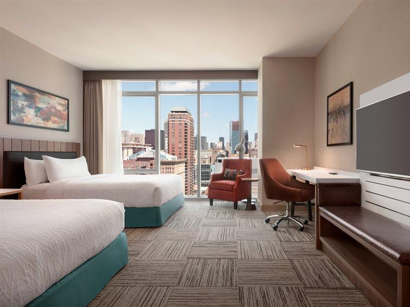 Hilton Garden Inn Chicago Downtown South Loop Exterior foto