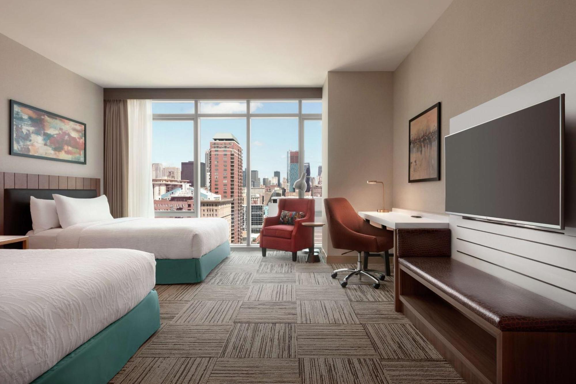 Hilton Garden Inn Chicago Downtown South Loop Exterior foto